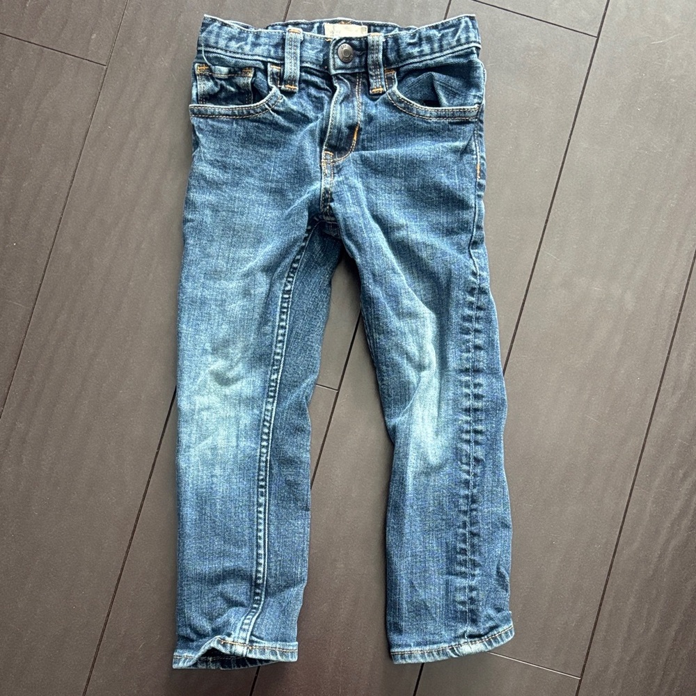 GAP Boy's Slim Fit Blue Jeans